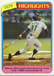 1980 Topps 003 Manny Mota HL